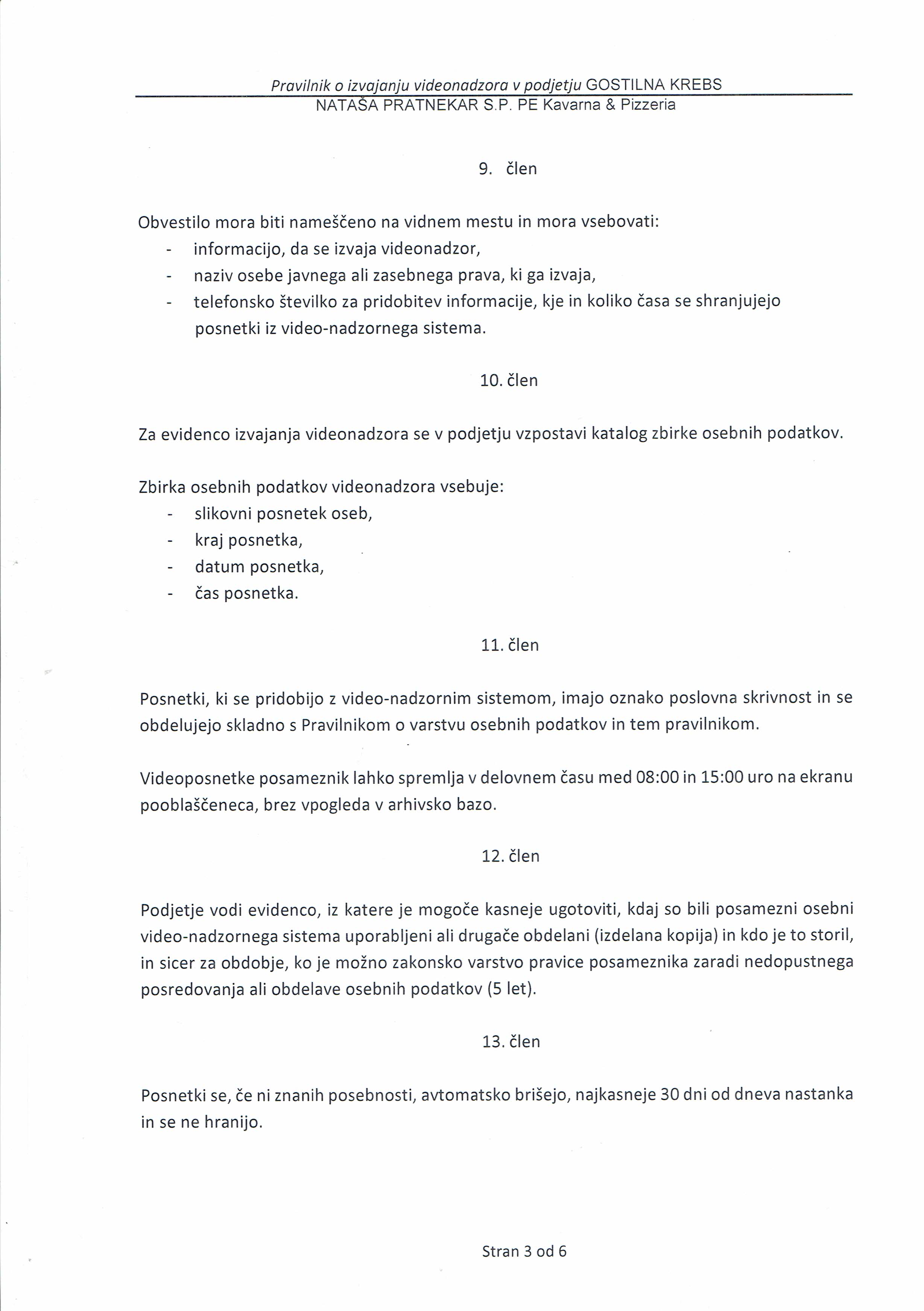 Pravilnik 3